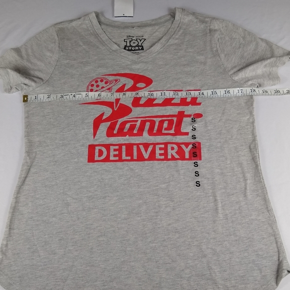New Toy Story Pizza Planet Delivery T-Shirt - Picture 6 of 7